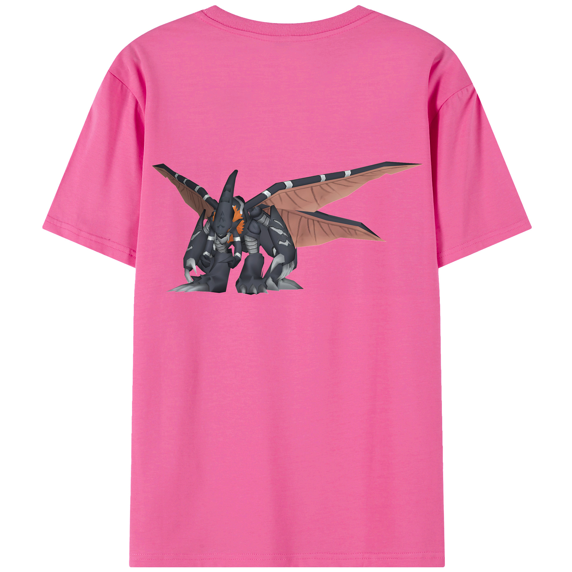 （画像用） Digimon デジタルモンスター/デジモン レディース半袖Tシャツ(バックプリント)